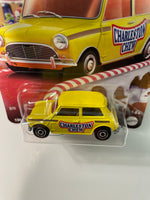 Matchbox 1/64 Charleston Chew 1964 Austin Mini Cooper Yellow