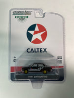 Greenlight 1/64 Hobby Exclusive Caltex 1971 Datsun 510 Black