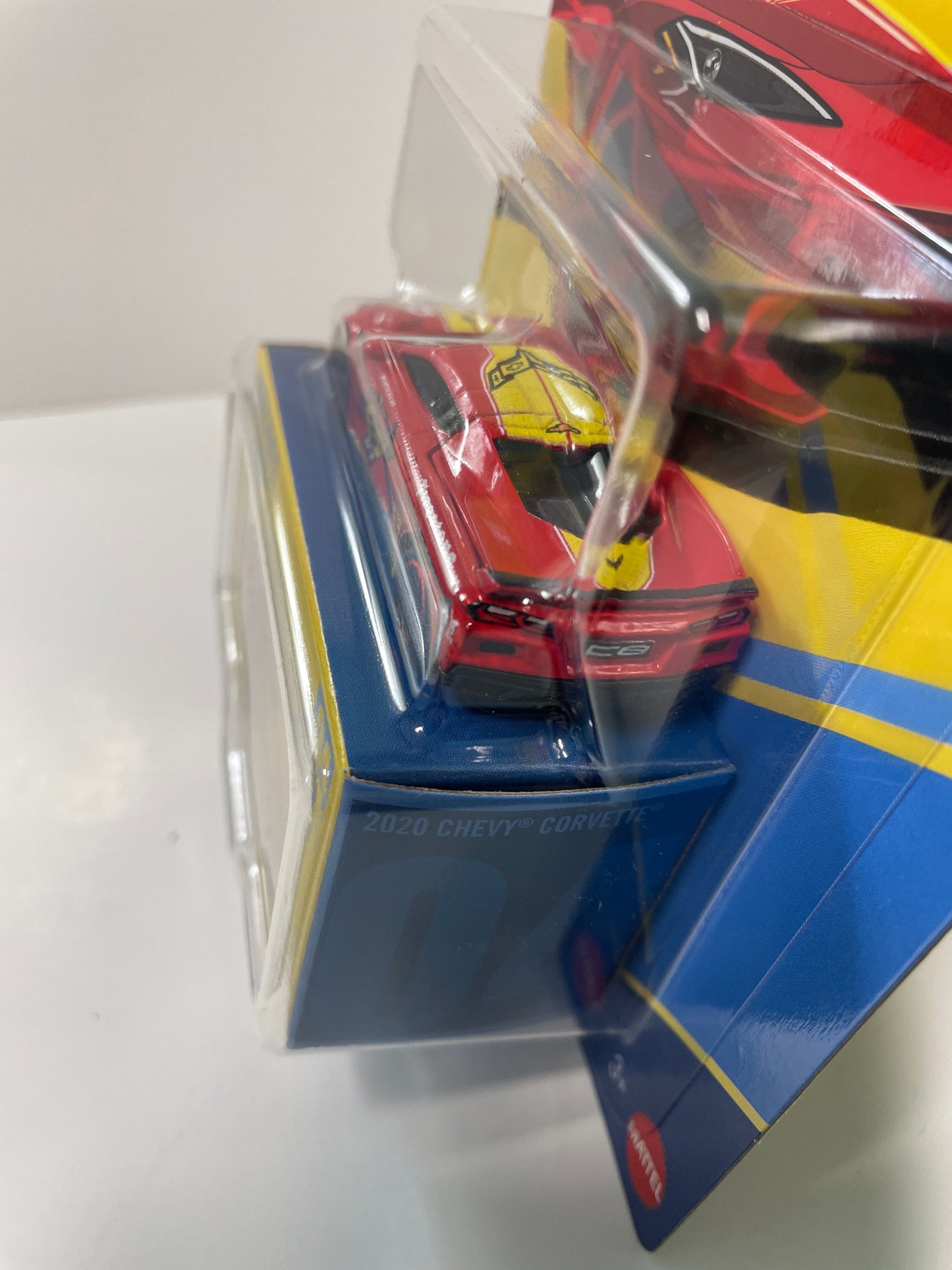 Matchbox Collectors 1/64 2020 Chevy Corvette Red & Yellow - JMX02