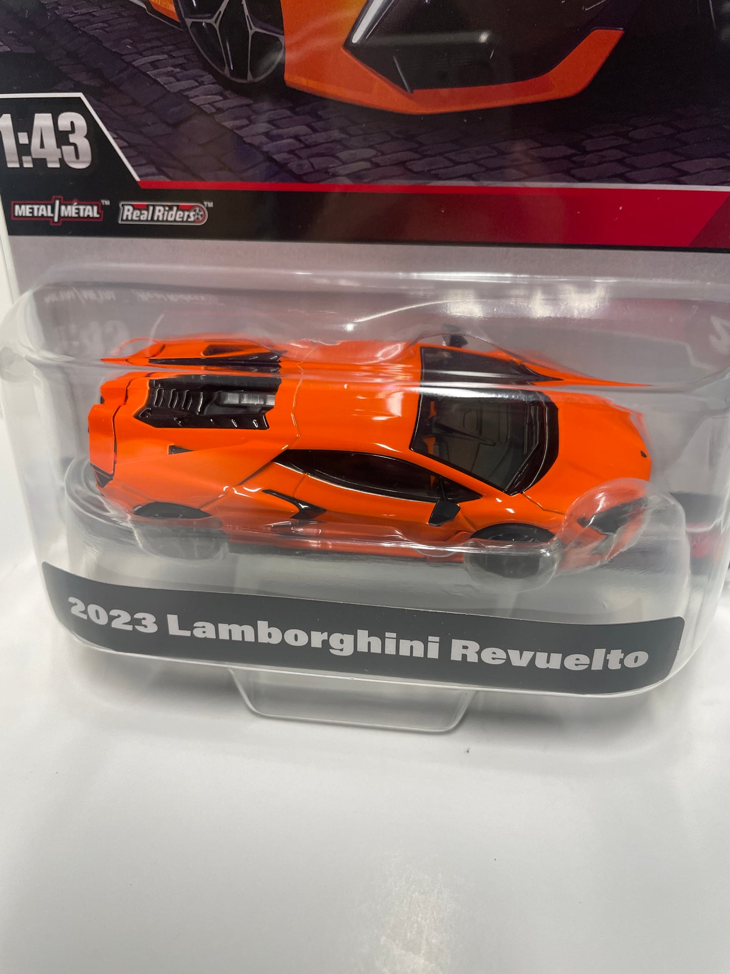 Hot Wheels 1/43 2023 Lamborghini Revuelto Orange - JCN68