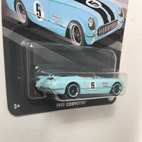 Hot Wheels 1/64 Vintage Racing Club 1955 Corvette Blue