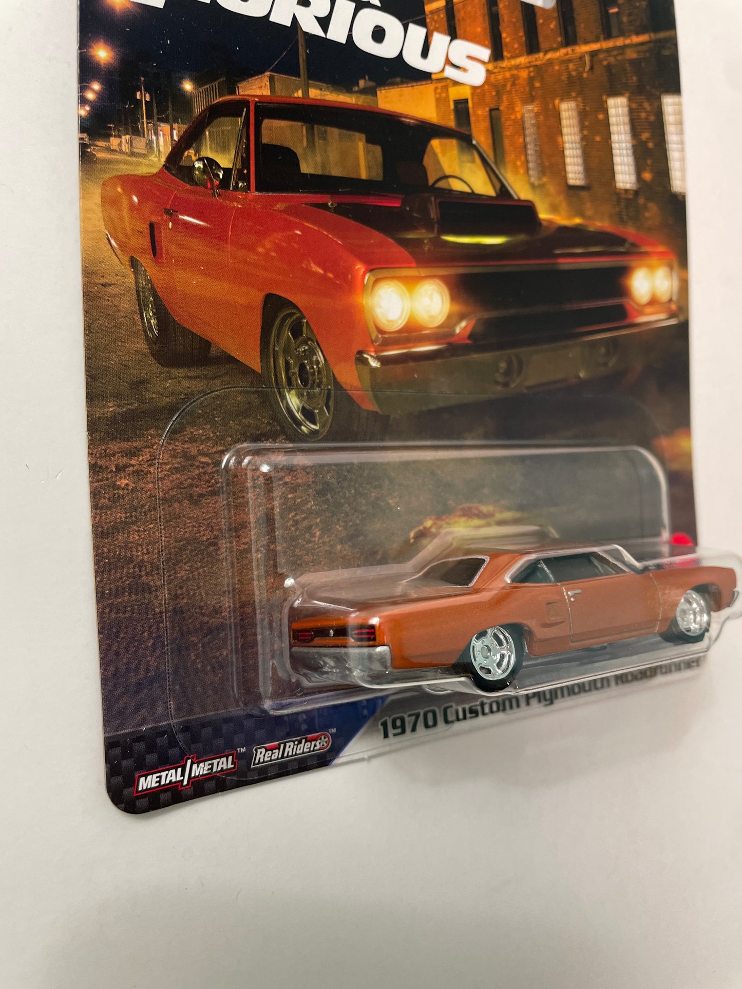 Hot Wheels 1/64 Fast & Furious Mix L 1970 Custom Plymouth Roadrunner Orange