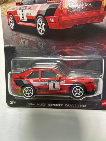 Hot Wheels 1/64 Silver Series '84 Audi Sport Quattro Red - JKY19