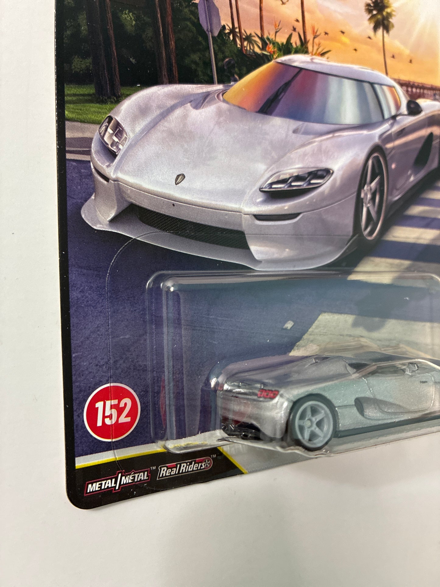 Hot Wheels 1/64 2026 Boulevard Mix H Koenigsegg CC850 Silver - JHW21