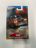 Hot Wheels 1/64 Speed Graphics Mazda RX-3 Red - Damaged Card