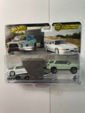 Hot Wheels 1/64 Car Culture Team Transport D Case (FLF56-957 D) Set of 4