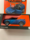 Matchbox 1/64 Moving Parts Range Rover Evoque Blue