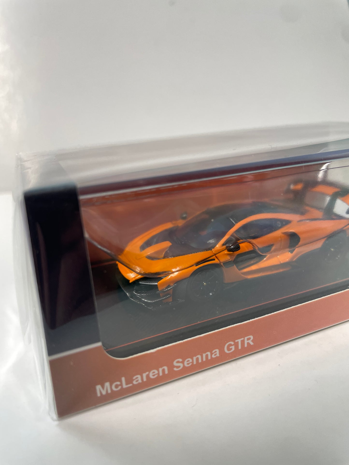 CM Model 1/64 McLaren Senna GTR Orange - CM64-SennaGTR-04