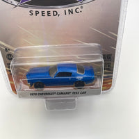 1/64 Greenlight Detroit Speed Inc. 1970 Chevrolet Camaro Test Car Blue