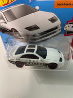 Hot Wheels 1/64 Nissan 300ZX Twin Turbo Police Short Card White