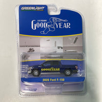 Greenlight 1/64 Goodyear 2020 Ford F-150 Blue