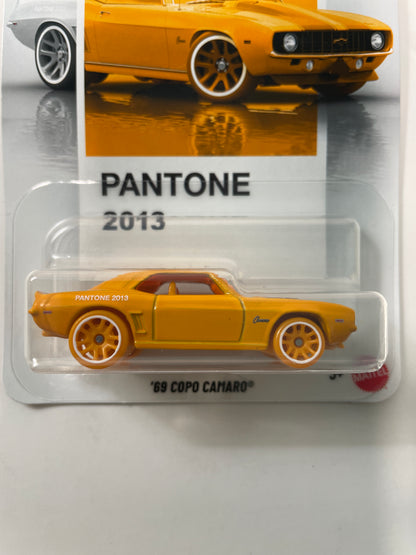Hot Wheels 1/64 Silver Series Pantone 2013 '69 Copo Camaro Yellow - JKY50