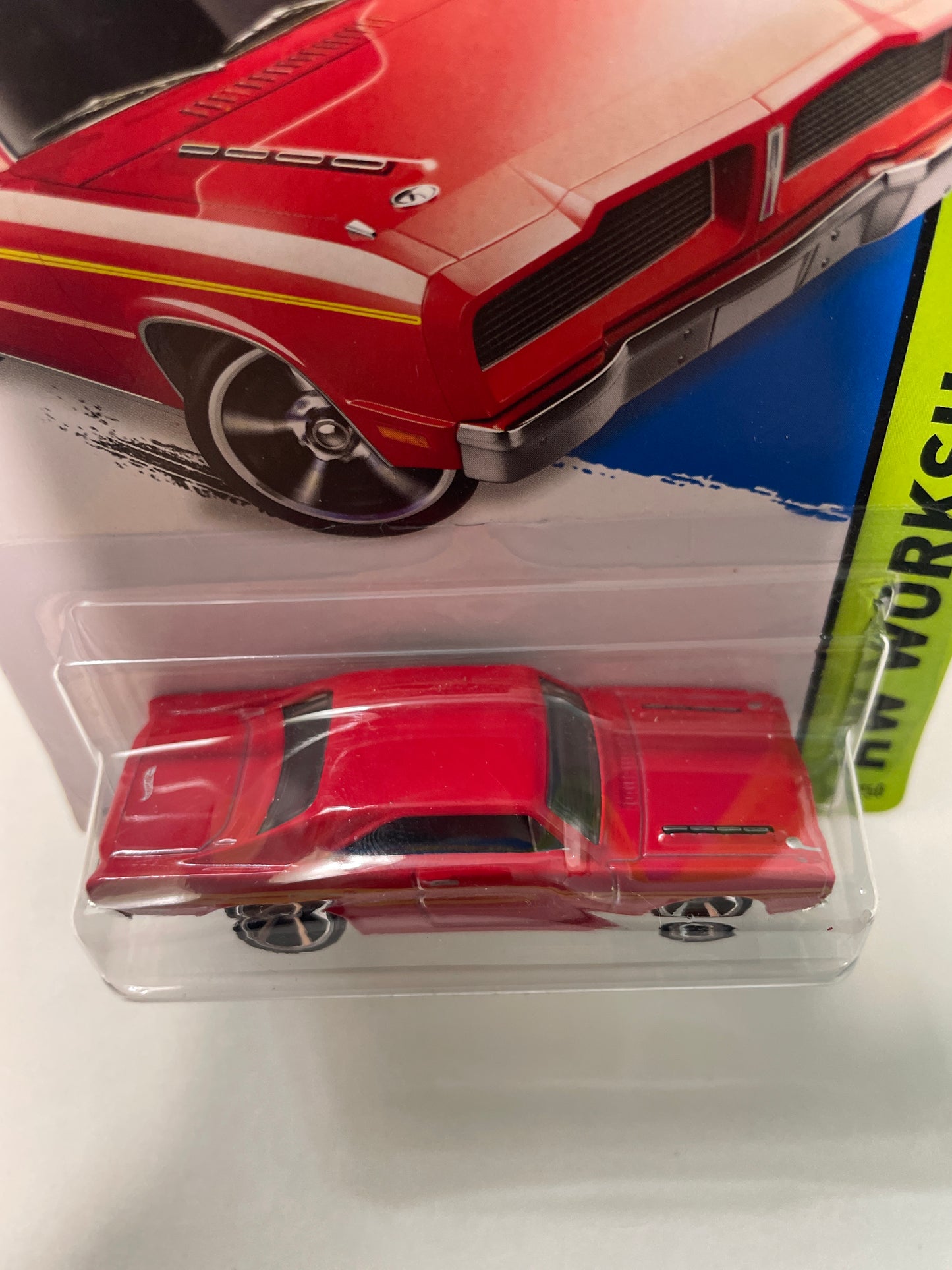 Hot Wheels 1/64 1974 Brazilian Dodge Charger Red - Damaged Car (Read description)