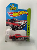 Hot Wheels 1/64 ‘69 Mercury Cougar Eliminator Red - Damaged Card