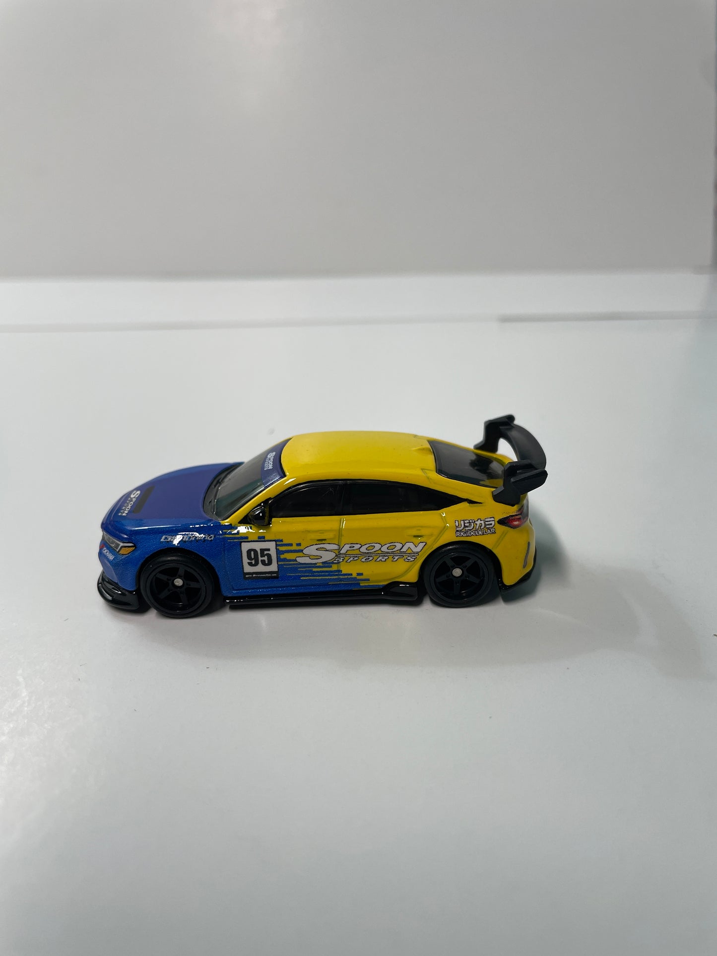 *Loose* Hot Wheels 1/64 Premium Car Culture 2 Pack Honda Civic Type R Yellow & Blue