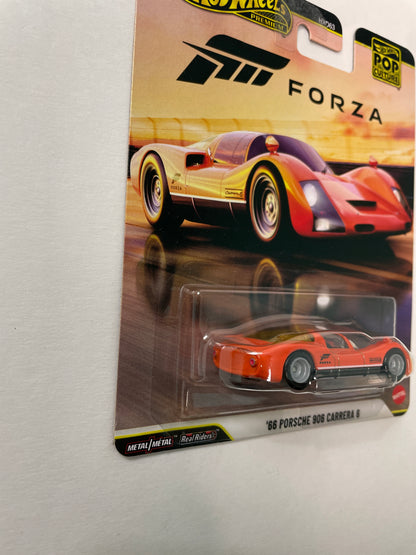 Hot Wheels 1/64 Pop Culture Forza '66 Porsche 906 Carrera 6 Orange - JHW97
