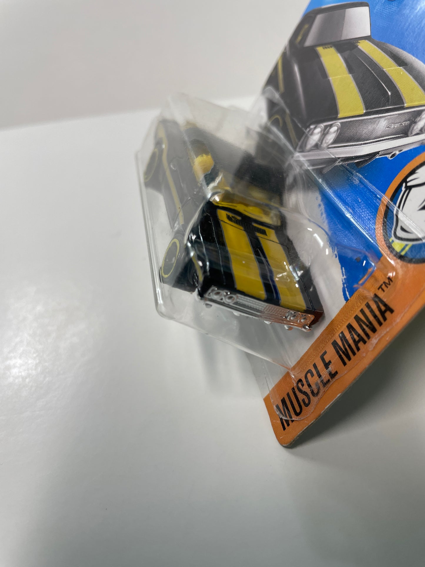 Hot Wheels 1/64 ‘69 Dodge Charger 500 Short Card Black - Damaged Box