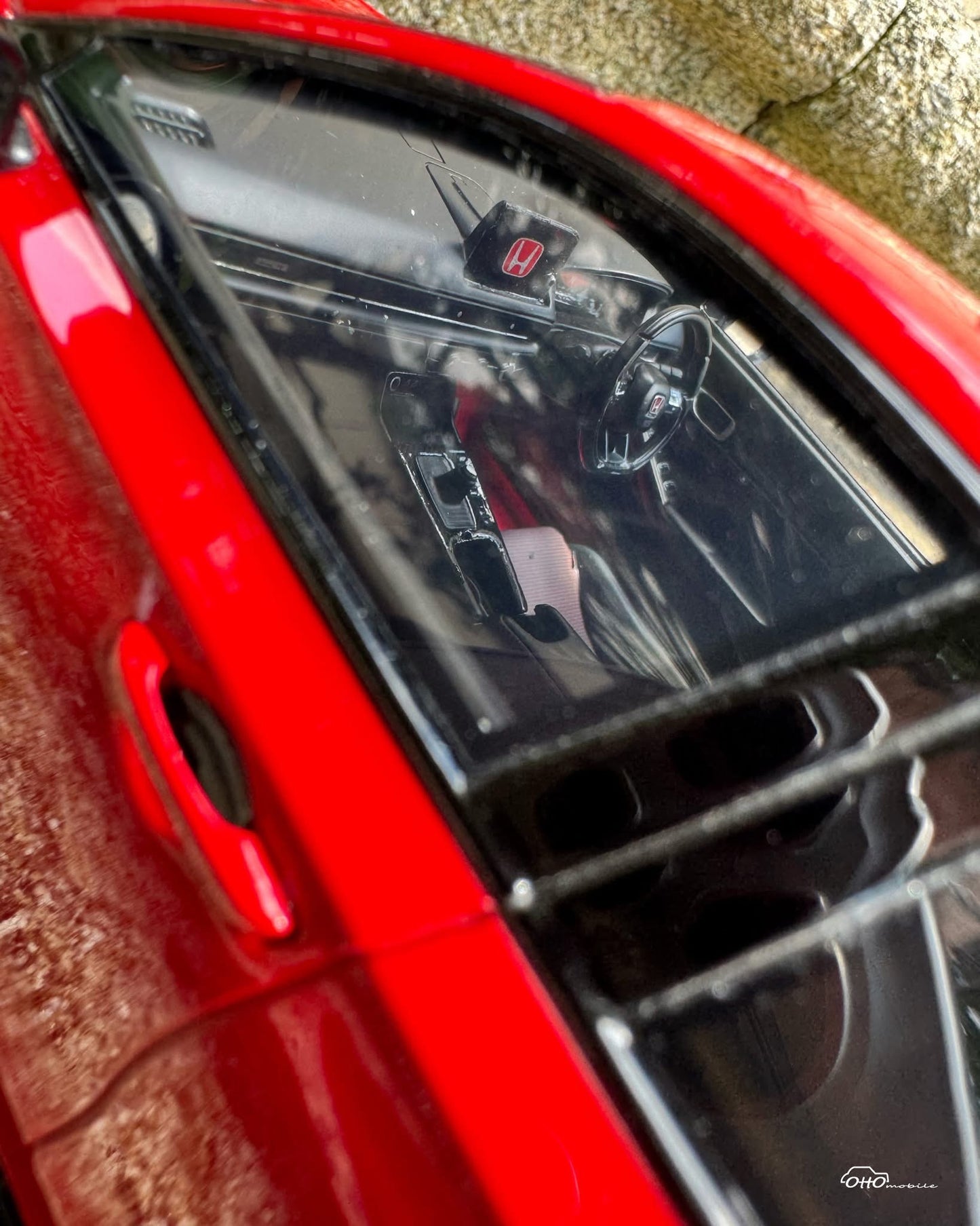 Otto Mobile 1/18 Honda Civic Type R FL5 Mugen Resin Series Red