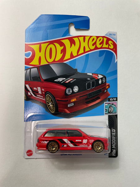 Hot Wheels 1/64 BMW M3 Wagon Red