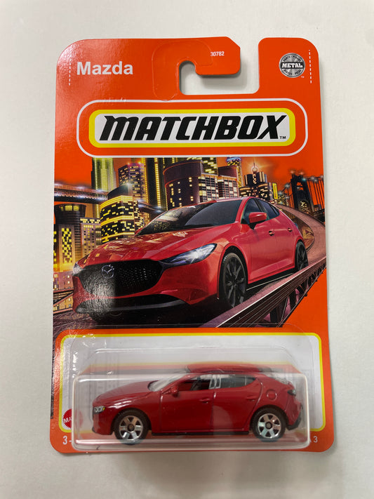Matchbox 1/64 2019 Mazda 3 Red