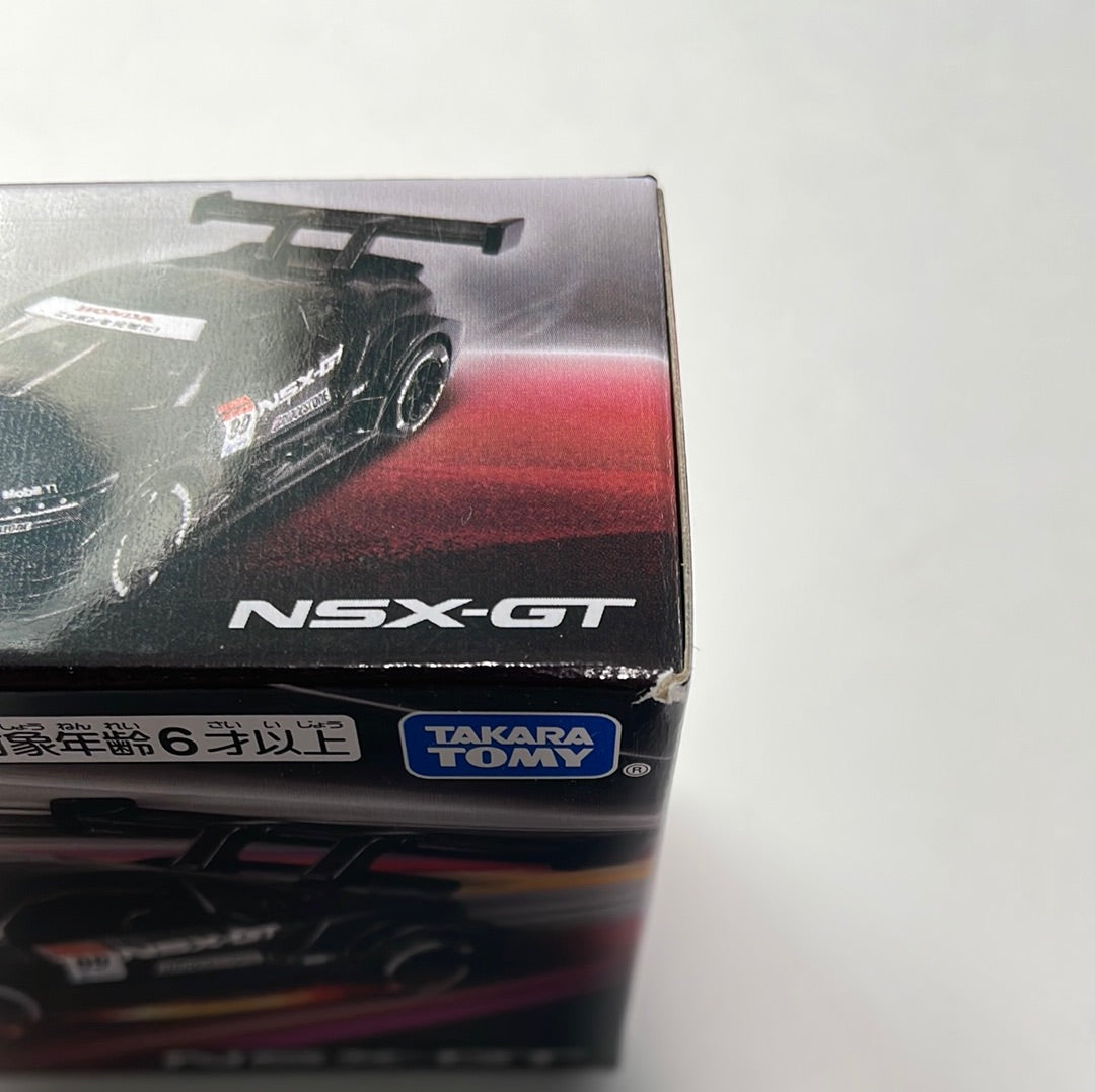 Tomica Premium 1/64 RACING No. 99 NSX-GT Black - Damaged Box