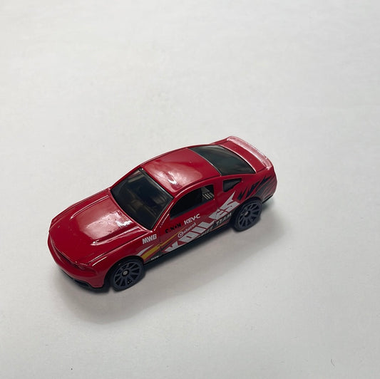 *Loose* Hot Wheels 1/64 5 Pack Exclusive 2010 Ford Mustang GT Red