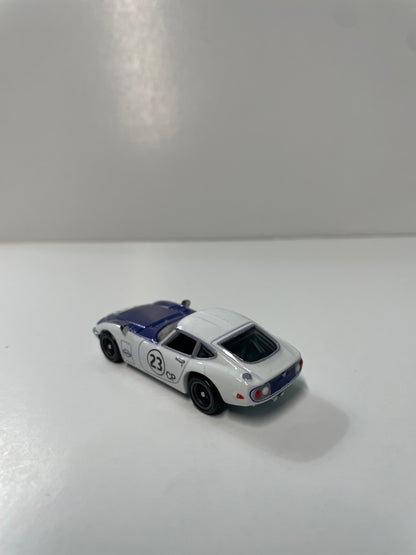 *Loose* Hot Wheels 1/64 Premium Car Culture 2 Pack Toyota 2000GT White & Blue