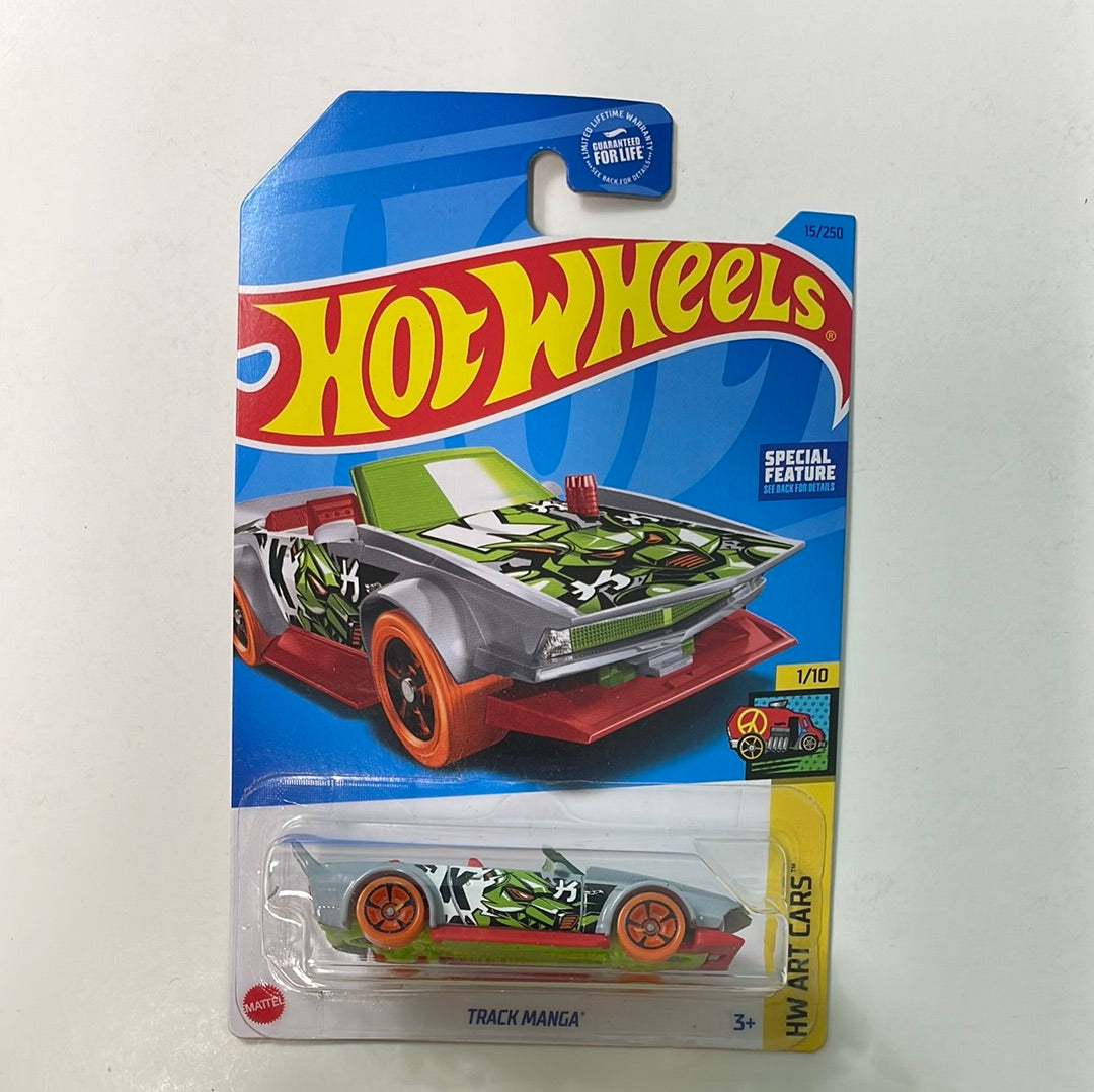 Hot Wheels 1/64 Track Manga Grey