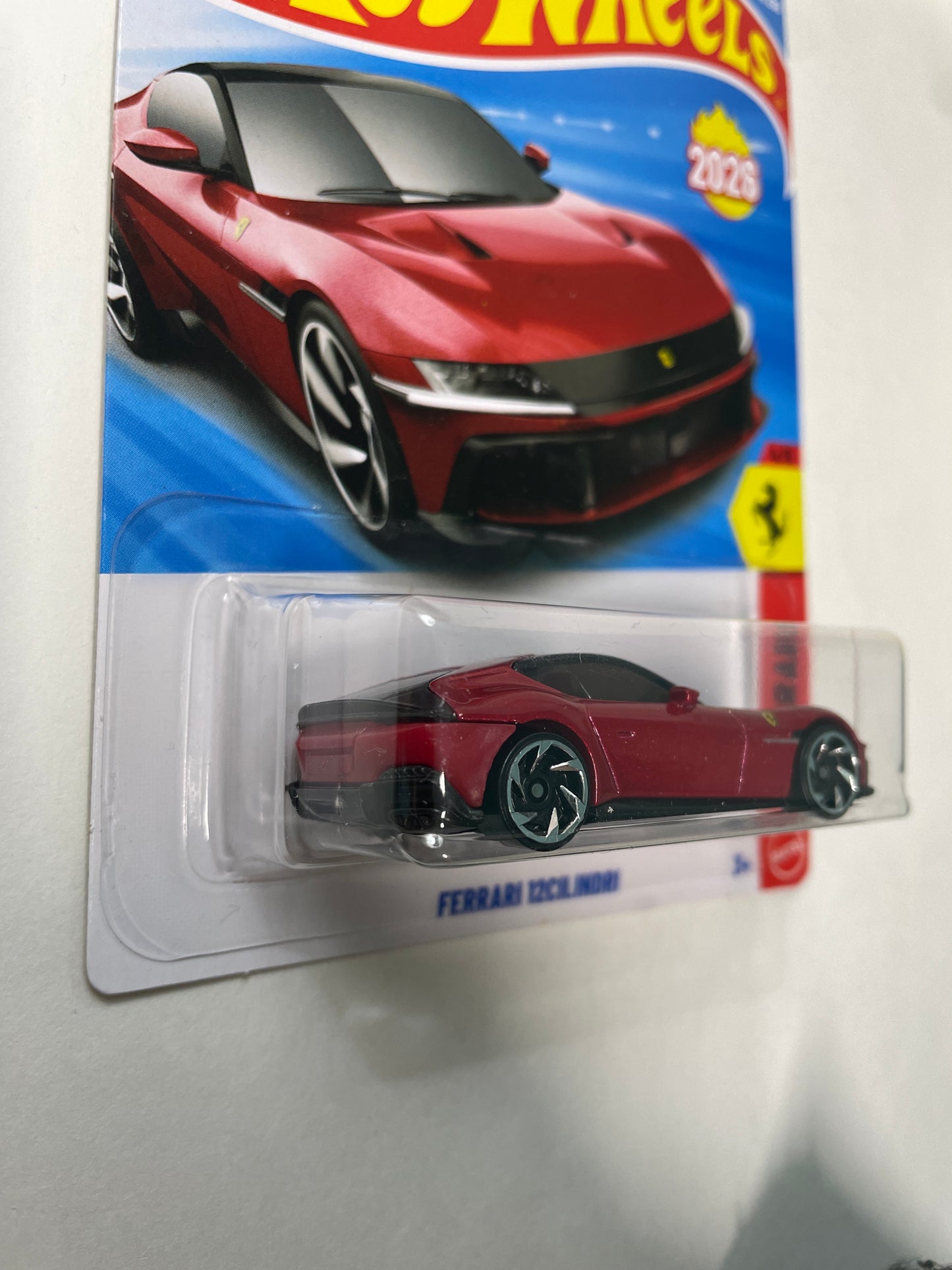 Hot Wheels 1/64 Ferrari 12Cilindri Red