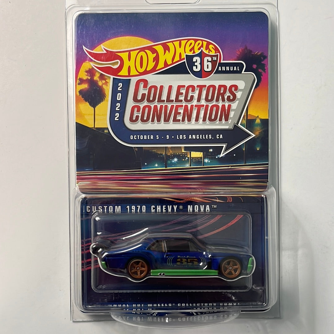 Hot Wheels Los Angeles 2022 Convention Custom 1970 Chevy Nova Dinner Car
