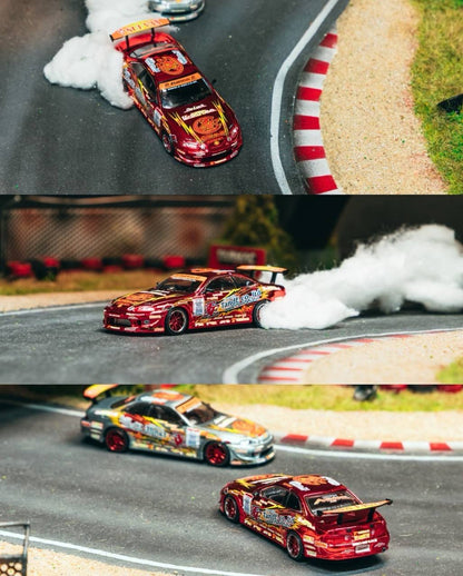 Tarmac Works 1/64 Tokyo Auto Salon Vertex Ridge TE3006 Toyota Soarer Global64 Red - T64G-080-TE3006