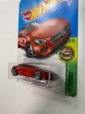 Hot Wheels 1/64 ‘15 Mercedes-Amg GT Red - Damaged Card