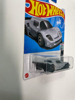 Hot Wheels 1/64 Mad Mike Drift Attack Grey - Damaged Card