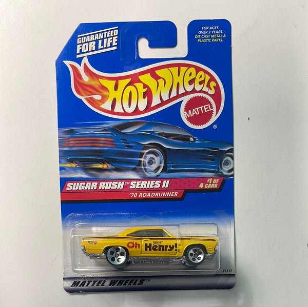 Hot Wheels 1/64 Plymouth ‘70 Roadrunner Yellow