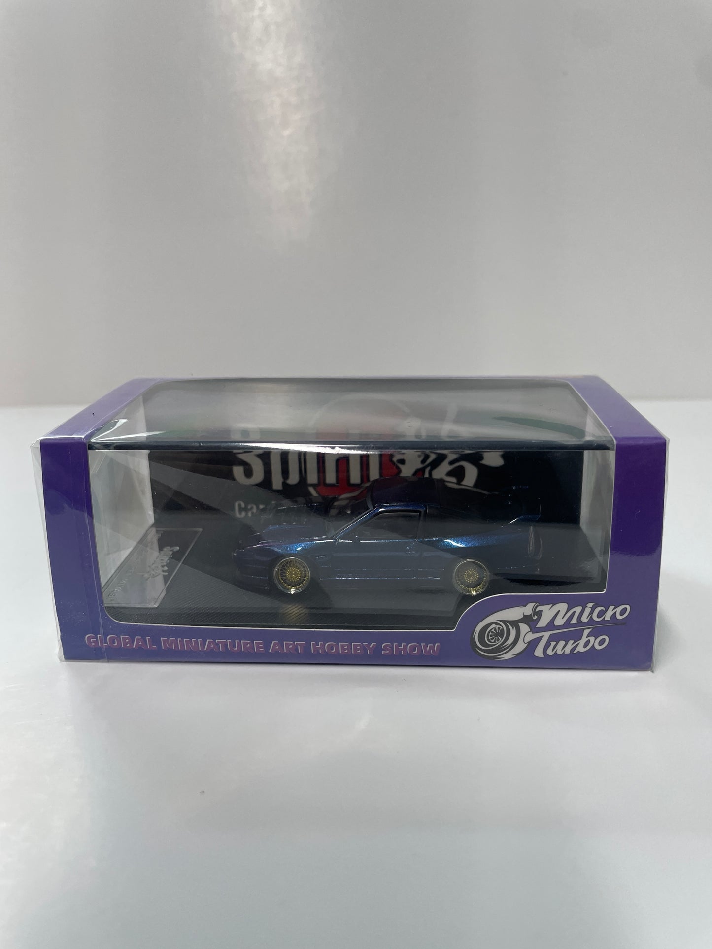 Micro Turbo 1/64 GMHS 2025 Nissan 180SX Spirit Rei Miyabi Chameleon Purple