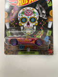 Hot Wheels 1/64 Dia De Los Muertos ‘14 Corvette Stingray Red