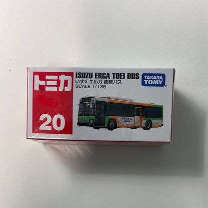 1/136 Tomica No.20 Isuzu Erga Toei  Bus
