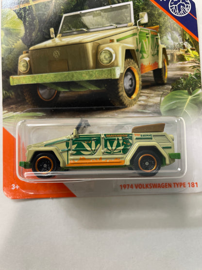 Matchbox 1/64 1974 Volkswagen Type 181 Green