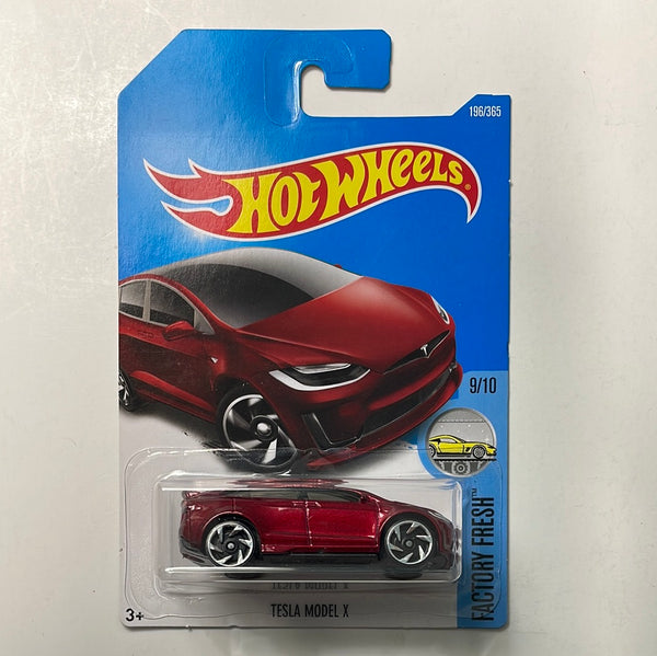 Hot Wheels 1/64 Tesla Model X Red