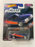 Hot Wheels 1-64 Fast & Furious Fast Rewind Nissan Silvia (CSP311) Blue - Damaged Card