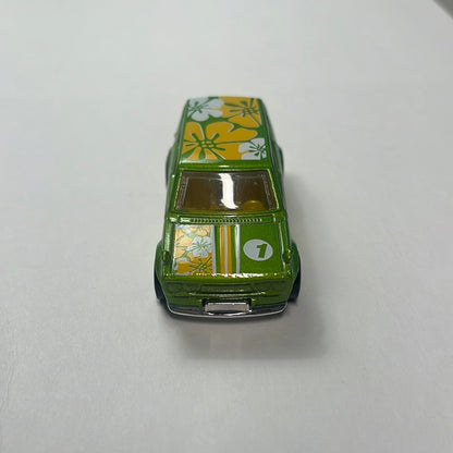 *Loose* Hot Wheels 1/64 Mystery Models Datsun 510 Wagon Green