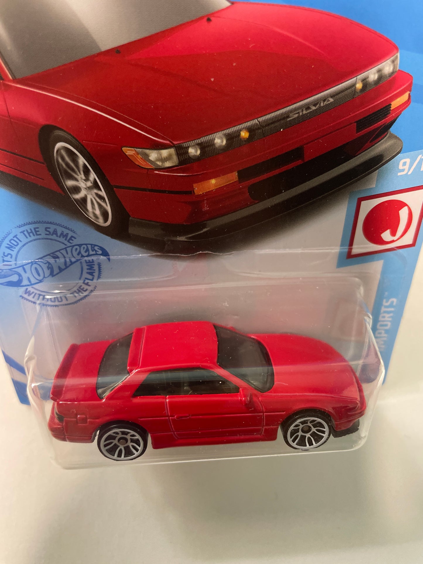 Hot Wheels Nissan Silvia S13 Red - Damaged Box