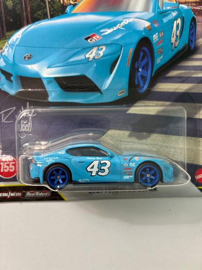 Hot Wheels 1/64 2026 Boulevard Mix H 2021 Toyota GR Supra Blue - JHW34