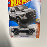 Hot Wheels 1/64 2020 Ram 1500 Rebel Silver