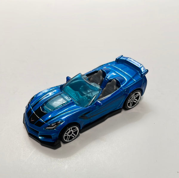 *Loose* Hot Wheels 1/64 5 Pack Exclusive ‘19 Chevrolet Corvette ZR1 Convertible Blue