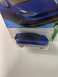 Hot Wheels 1/64 Tesla Model Y Blue