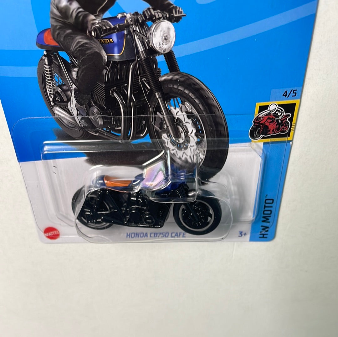 Hot Wheels 1/64 Honda CB750 Café Black