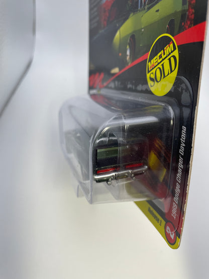 Johnny Lightning 1/64 Mecum Auctions 1969 Dodge Charger Daytona Green