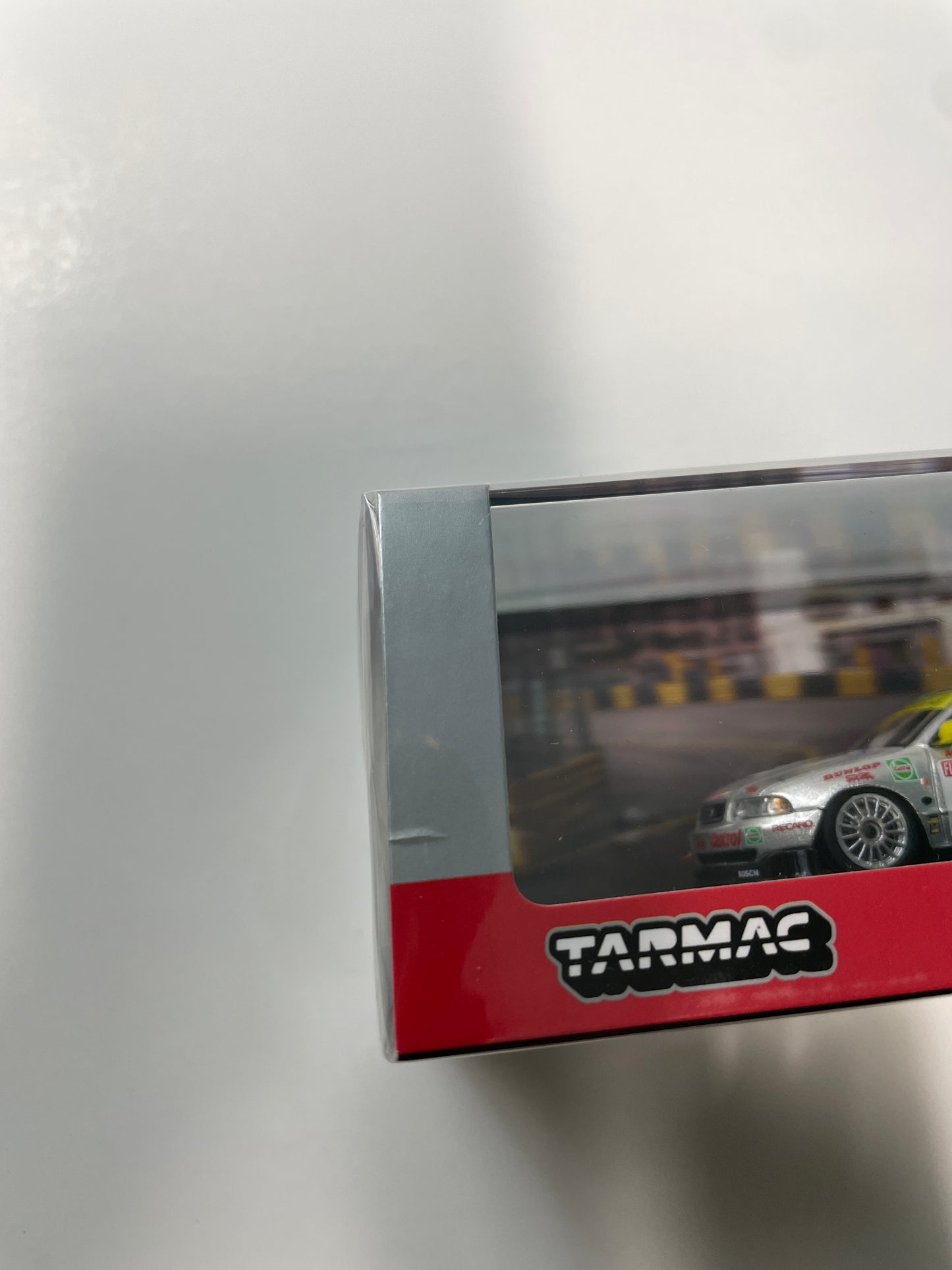 Tarmac Works 1/64 Audi A4 Quattro Macau Guia Race 1996 Winner #3 Silver - HOBBY64 - T64-077-96MGP03 - Damaged Box