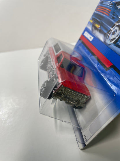 Hot Wheels 1/64 Ford Bronco Red & White - Damaged Box